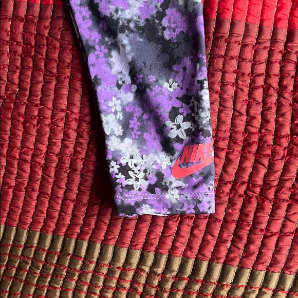 Nike Dri-Fit Purple Bodysuit and Pant Set - Picture 4 of 7